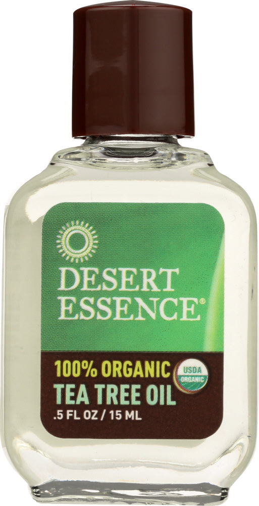 DESERT ESSENCE: Organic Tea Tree Oil, 0.5 oz - Vending Business Solutions