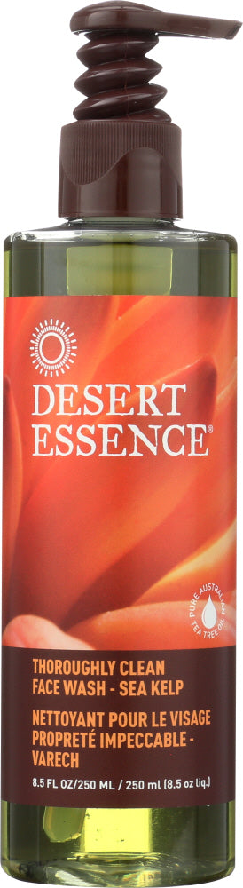 DESERT ESSENCE: Face Wash Sea Kelp, 8.5 fl oz - Vending Business Solutions