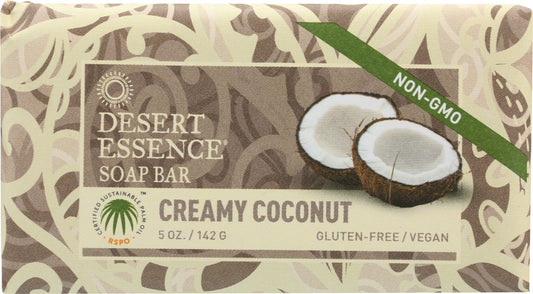 DESERT ESSENCE: Soap Bar Creamy Coconut, 5 oz - Vending Business Solutions