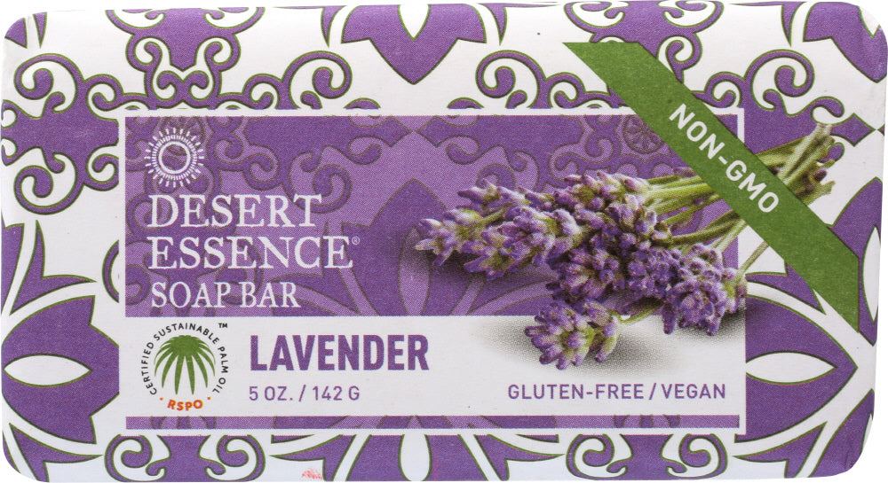 DESERT ESSENCE: Soap Bar Lavender, 5 oz - Vending Business Solutions