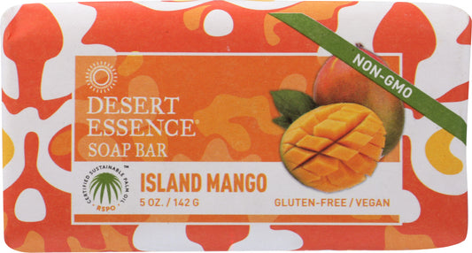 DESERT ESSENCE: Soap Bar Island Mango, 5 oz - Vending Business Solutions