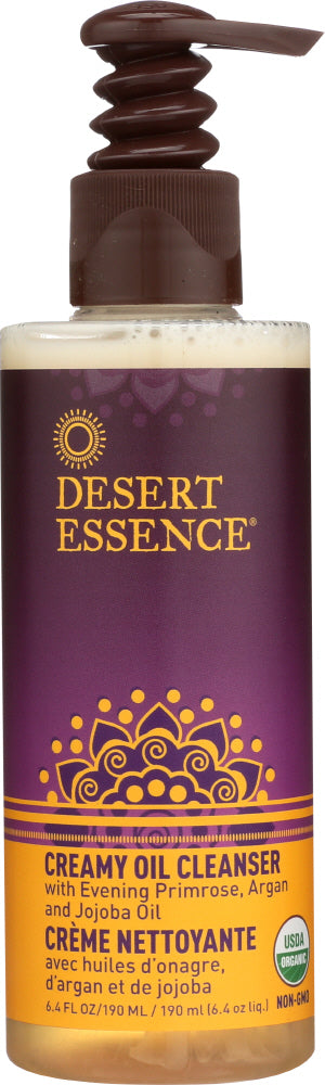 DESERT ESSENCE: Creamy Oil Cleanser, 6.4 fo - Vending Business Solutions