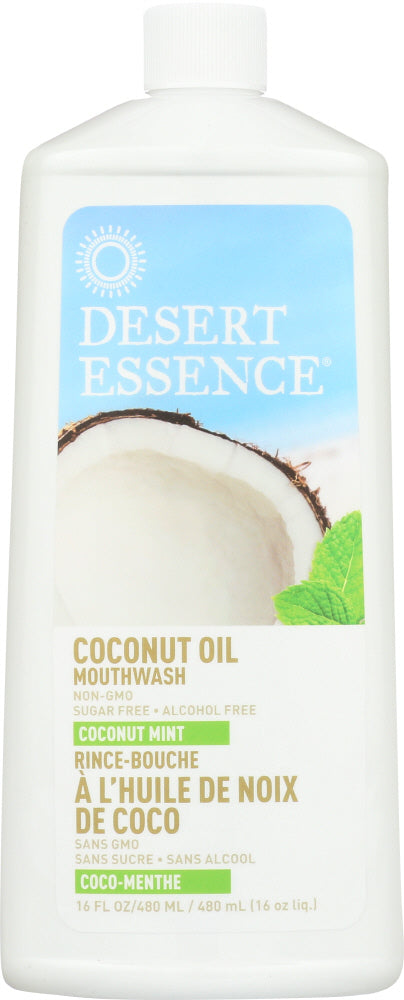 DESERT ESSENCE: Mouthwash Coconut Oil, 16 fl oz - Vending Business Solutions