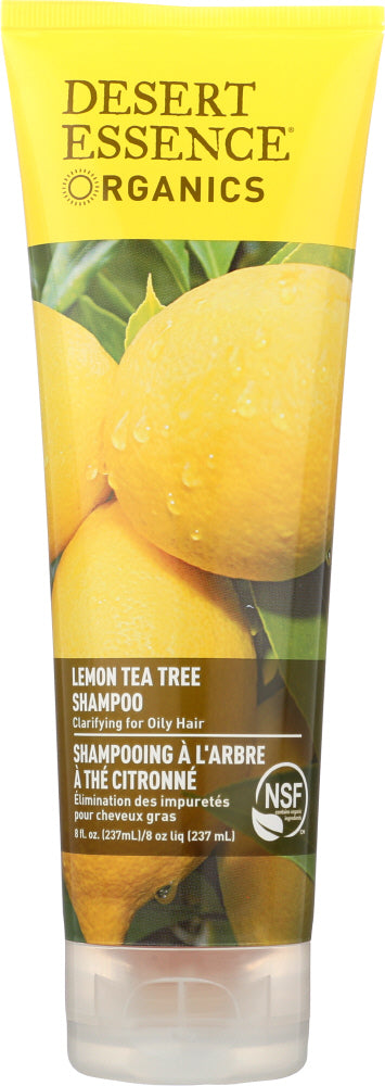 DESERT ESSENCE: Organics Hair Care Shampoo Lemon Tea Tree, 8 oz - Vending Business Solutions