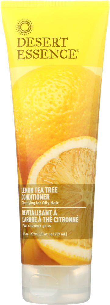 DESERT ESSENCE: Conditioner for Oily Hair Lemon Tea Tree, 8 oz - Vending Business Solutions