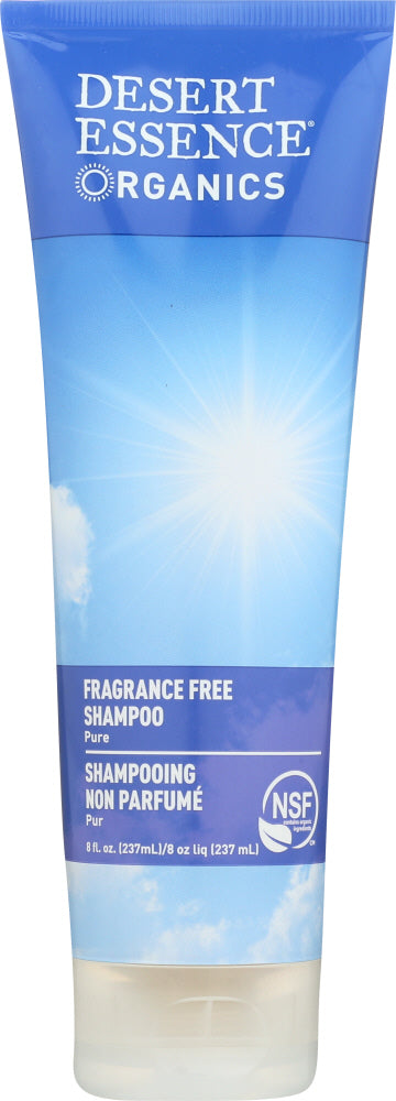 DESERT ESSENCE ORGANICS: Fragrance Free Shampoo, 8 oz - Vending Business Solutions