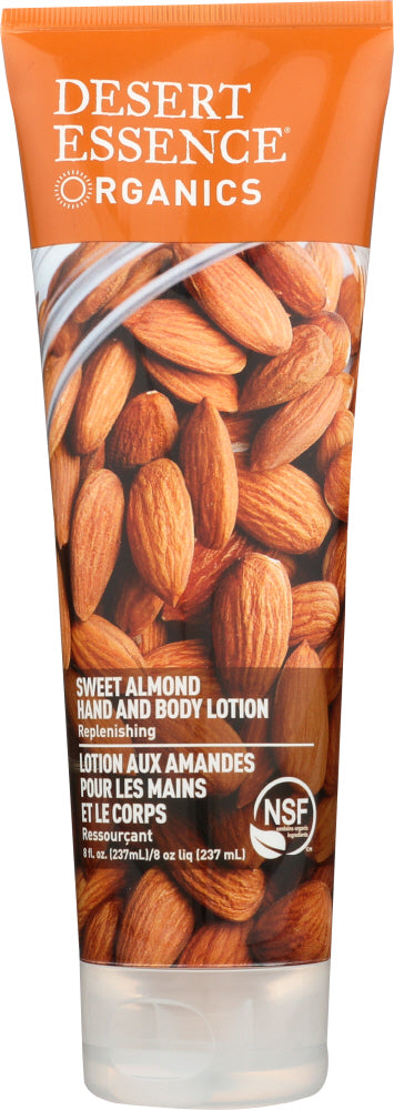 DESERT ESSENCE: Organics Hand and Body Lotion Sweet Almond, 8 oz - Vending Business Solutions