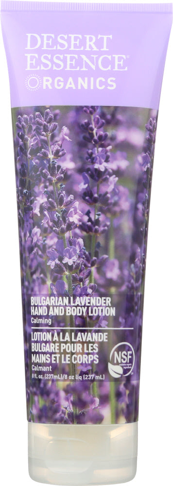 DESERT ESSENCE: Organics Hand and Body Lotion Bulgarian Lavender, 8 oz - Vending Business Solutions