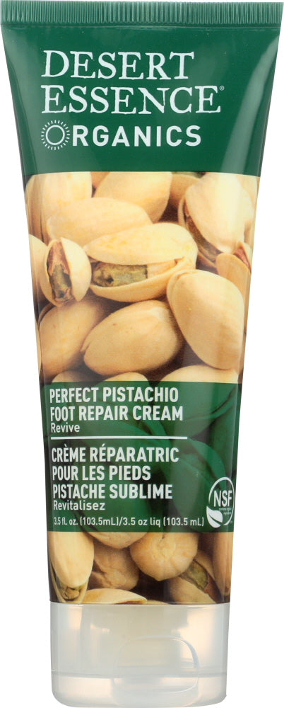 DESERT ESSENCE: Cream Foot Pistachio, 3.5 fl oz - Vending Business Solutions