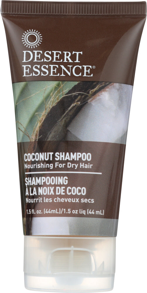DESERT ESSENCE: Shampoo Coconut Travel Size, 1.5 oz - Vending Business Solutions