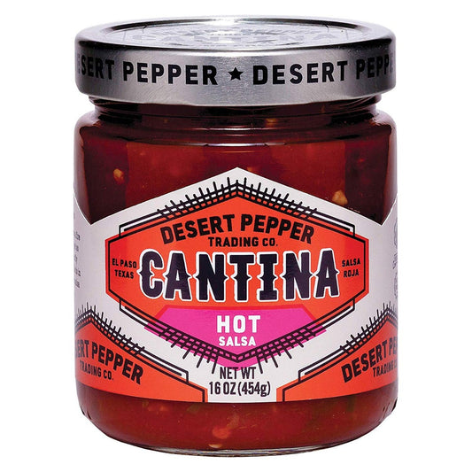 DESERT PEPPER: Cantina Salsa Hot, 16 oz - Vending Business Solutions