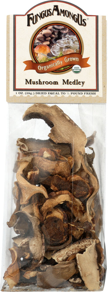 FUNGUSAMONGUS: Organic Dried Medley Mushroom, 1 oz - Vending Business Solutions