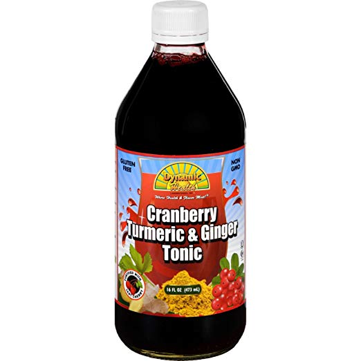 DYNAMIC HEALTH: Tonic Cranberry Turmeric Ginger, 16 fo - Vending Business Solutions