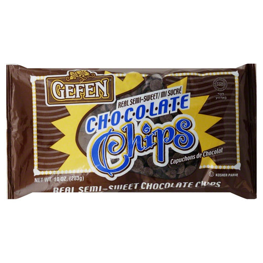 GEFEN: Semi Sweet Chocolate Chips, 10 oz - Vending Business Solutions