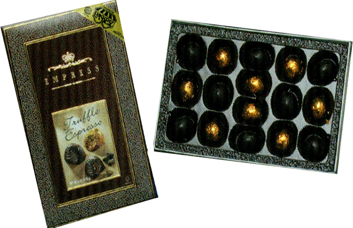 EMPRESS: Espresso Truffles Chocolate Box, 6 oz - Vending Business Solutions