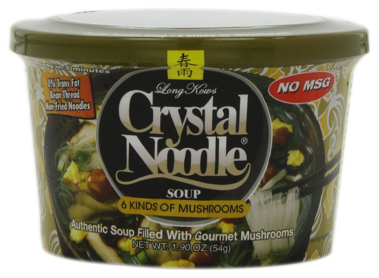 CRYSTAL NOODLE: Soup-Mushroom, 1.19 oz - Vending Business Solutions