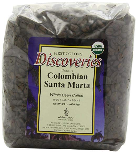 DISCOVERIES: Coffee Colombian Santa Marta Organic, 24 oz - Vending Business Solutions