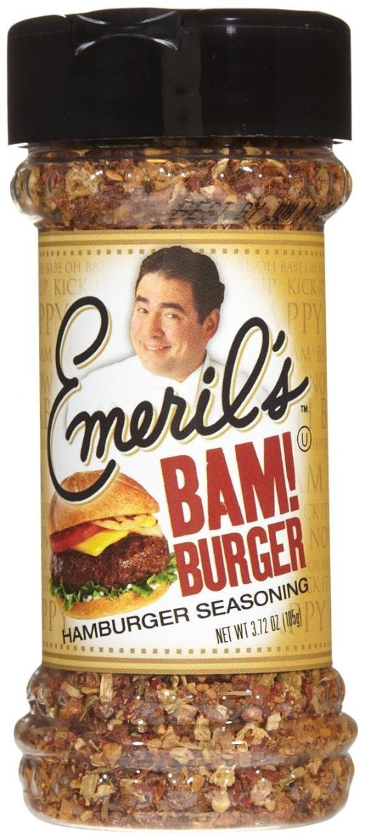 EMERILS: Bam Burger Seasoning, 3.72 oz - Vending Business Solutions