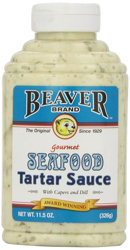 BEAVER: Seafood Tartar Sauce Squeezable Bottle, 11.5 oz - Vending Business Solutions