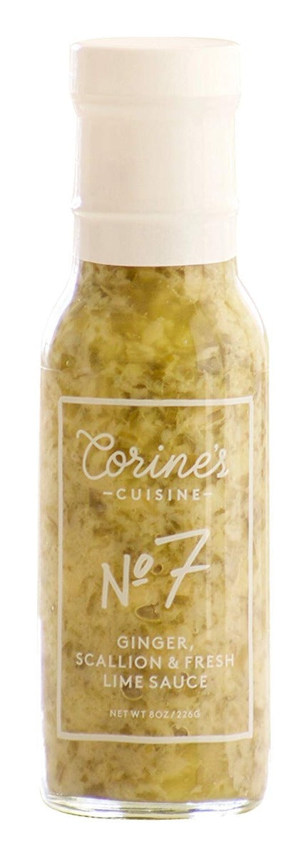 CORINES CUISINE: Ginger Scallion & Fresh Lime Sauce No.7, 8 oz - Vending Business Solutions