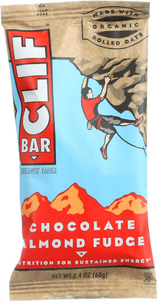 CLIF: Chocolate Almond Fudge Energy Bar, 2.4 oz - Vending Business Solutions