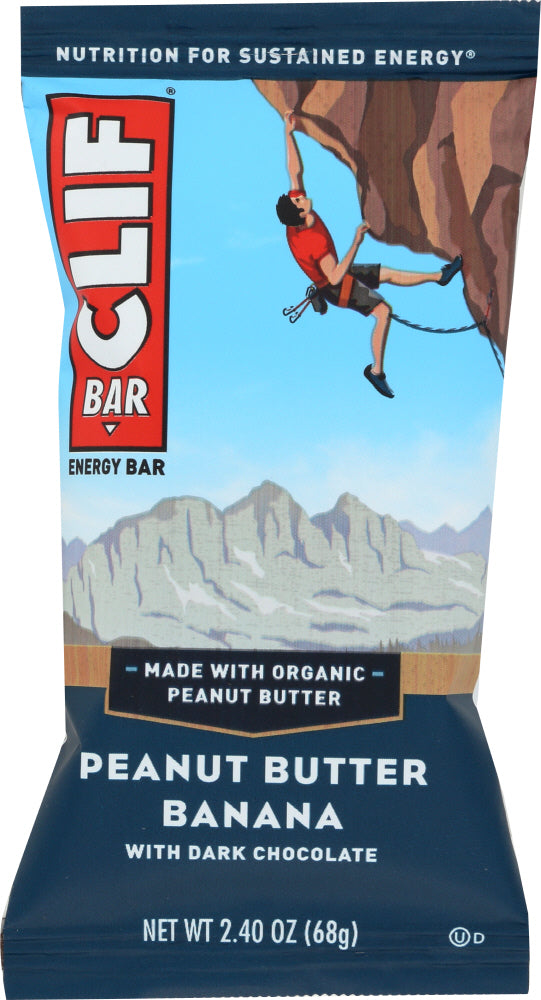 CLIF: Bar Peanut Butter Banana Dark Chocolate , 2.4 oz - Vending Business Solutions