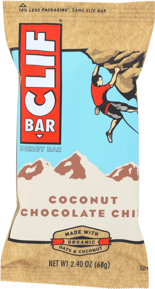 CLIF: Coconut Chocolate Chip Energy Bar, 2.4 oz - Vending Business Solutions