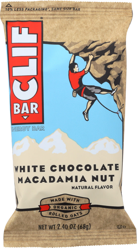 CLIF BAR: Energy Bar White Chocolate Macadamia Nut, 2.4 oz - Vending Business Solutions