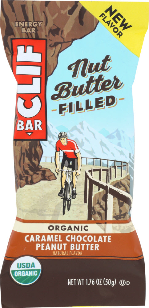 CLIF: Bar Organic Caramel Chocolate Peanut Butter, 1.76 oz - Vending Business Solutions