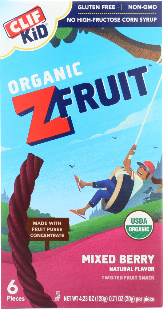 CLIF KID: Fruit Twister Mixed Berry, 4.2 oz - Vending Business Solutions