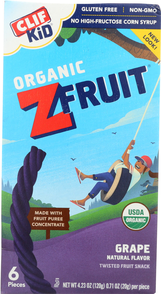 CLIF KID: Fruit Twister Grape, 4.2 oz - Vending Business Solutions