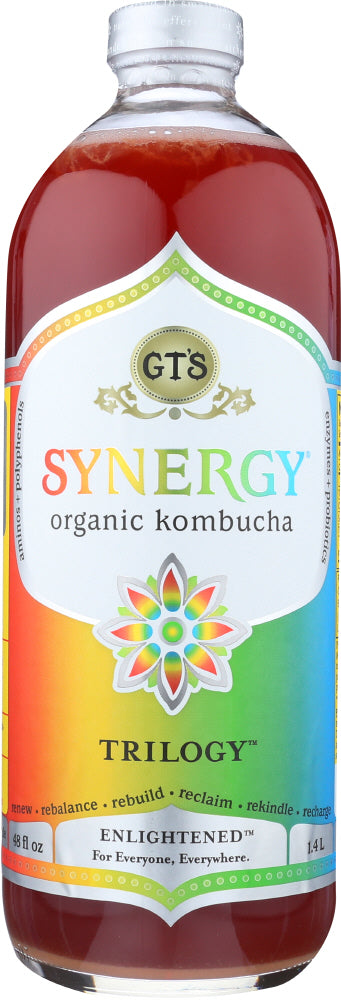 GT’S LIVING FOODS: Organic Kombucha Synergy Trilogy, 48 oz - Vending Business Solutions
