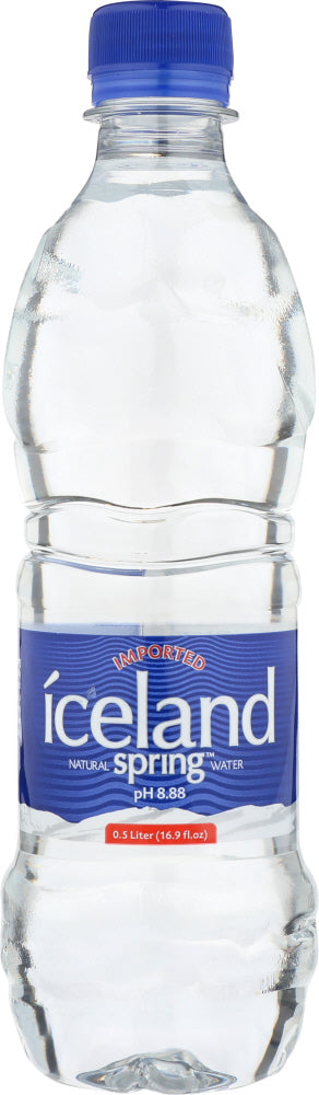 ICELAND SPRING: Natural Spring Water, 16.9 fo - Vending Business Solutions