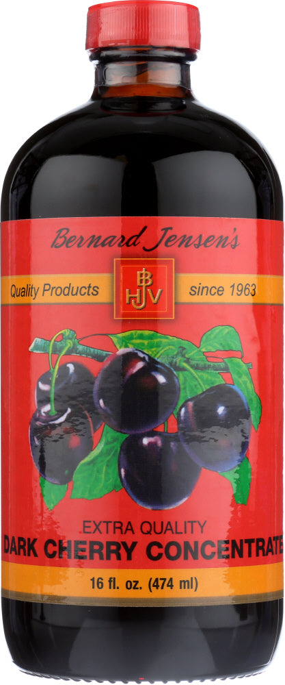 BERNARD JENSENS: Dark Cherry Juice Concentrate, 16 oz - Vending Business Solutions