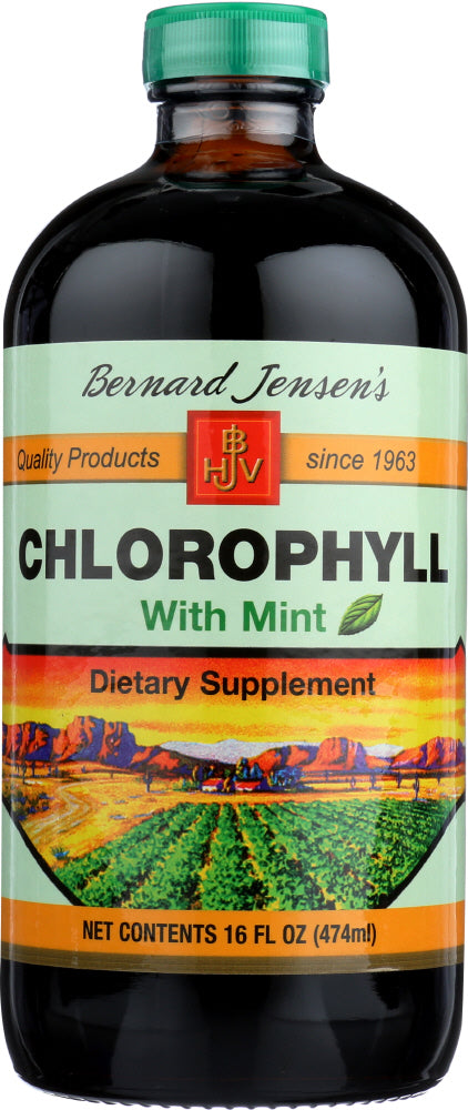 BERNARD JENSENS: Chlorophyll with Mint, 16 oz - Vending Business Solutions