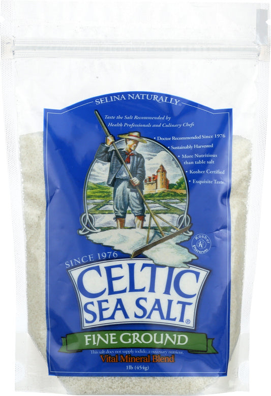 CELTIC SEA SALT: Fine Ground, 1 lb - Vending Business Solutions