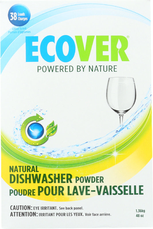 ECOVER: Dishwasher Powder Citrus Scent, 48 oz - Vending Business Solutions