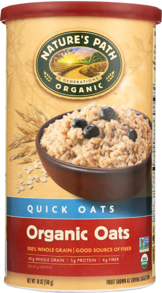 COUNTRY CHOICE: Organic Quick Oats, 18 oz - Vending Business Solutions