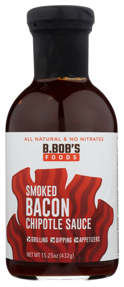 BRONCO BOBS: Sauce Chipotle Smoked Bacon, 15.25 oz - Vending Business Solutions