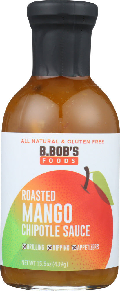 BRONCO BOBS: Sauce Chipotle Roasted Mango, 15.5 oz - Vending Business Solutions