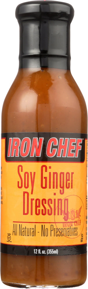 IRON CHEF: Soy Ginger Dressing, 12 oz - Vending Business Solutions