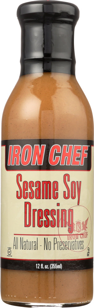 IRON CHEF: Sesame Soy Salad Dressing, 12 oz - Vending Business Solutions
