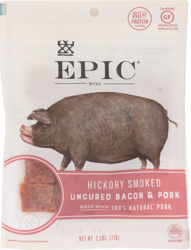 EPIC: Hickory Smoked Bacon Bites, 2.5 oz - Vending Business Solutions