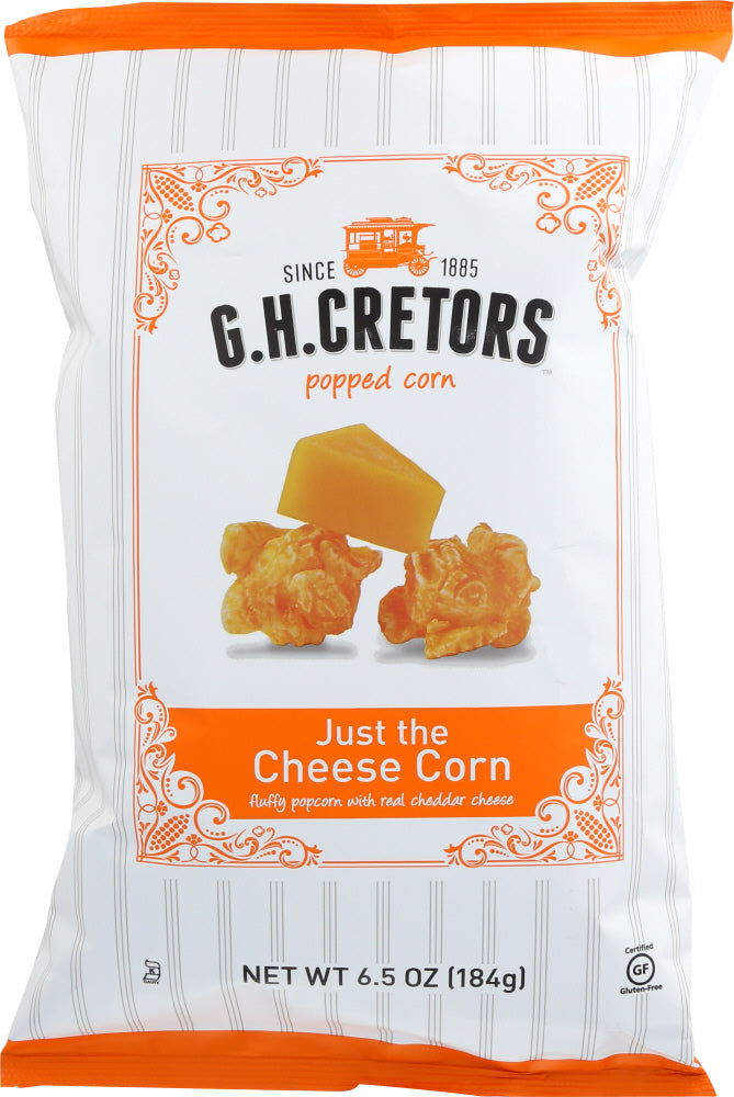 G.H. CRETORS: Popped Corn Just The Cheese Corn, 6.5 oz - Vending Business Solutions