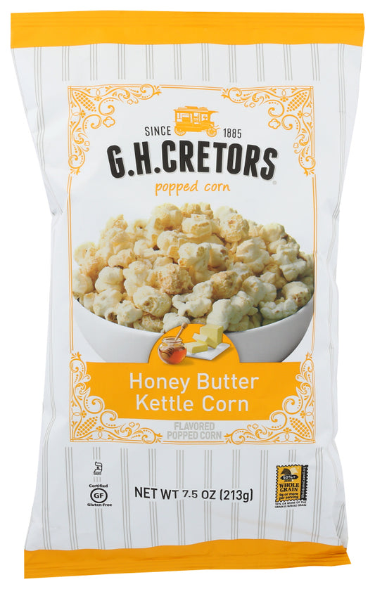 GH CRETORS: Honey Butter Kettle Corn, 7.5 oz - Vending Business Solutions