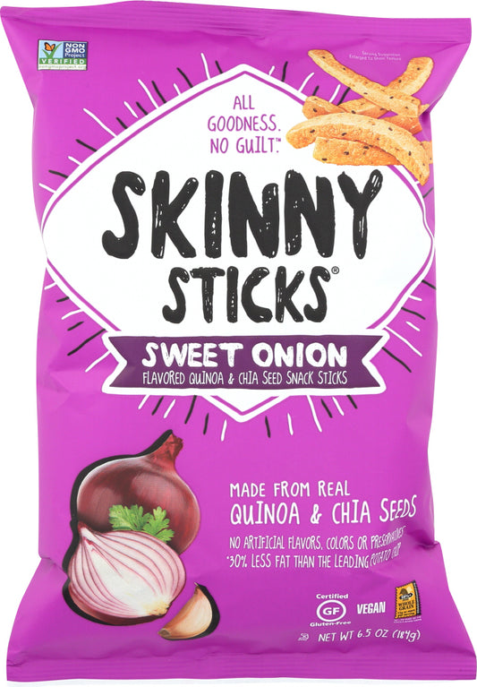 CORNFIELDS: Skinny Sticks Sweet Onion Snack Stick, 6.5 oz - Vending Business Solutions
