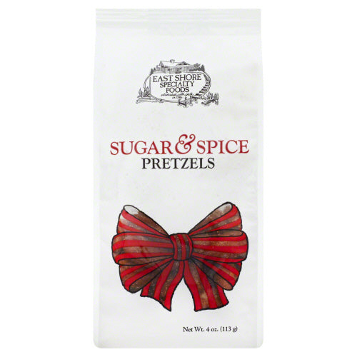 EAST SHORE: Sugar & Spice Pretzels, 4 oz - Vending Business Solutions