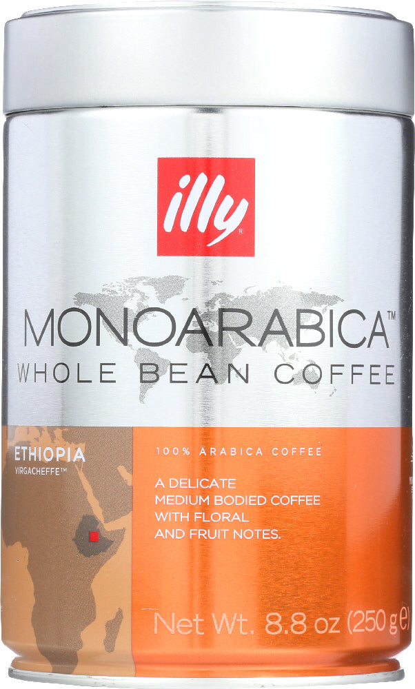 ILLYCAFFE: Arabica Whole Bean Ethiopia Coffee, 8.8 oz - Vending Business Solutions