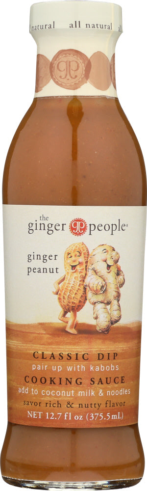 GINGER PEOPLE: Ginger Peanut Sauce, 12.7 oz - Vending Business Solutions
