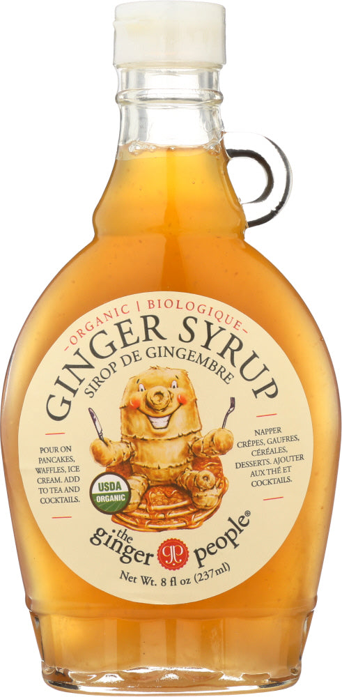 GINGER PEOPLE: Organic Ginger Syrup, 8 oz - Vending Business Solutions